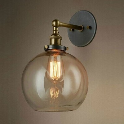 Бра скляна куля 8156/1W AM