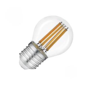 Лампа G45 Clear — філамент, 4500K, 4W