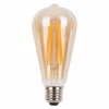 Лампа ST64 Amber — філамент, 4500K, 8W