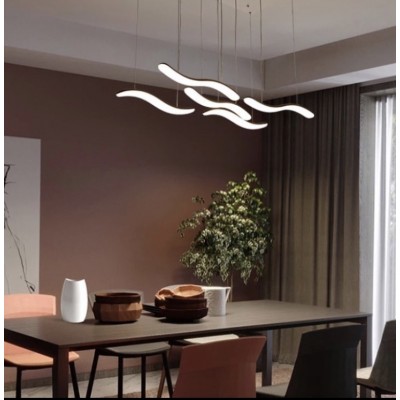 Люстра Хвилі LED126/6 WH