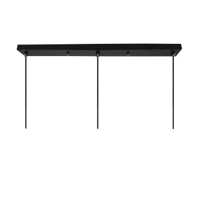 Прямокутне кріплення для підвісних світильників  R60/BK